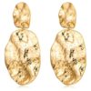 oly-04527177aa696c1a51804989e9bd1aba Wholesale exclusive jewelry high-end metal simple geometric round hammer pattern earrings