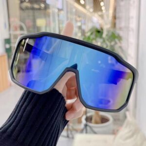 black frame blue film