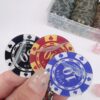 Wholesale All-in-one chip keychain chip pendant key chain anti-fraud bag Car pendant without function