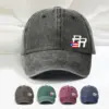 Wholesale Unisex Casual Simple Style Streetwear National Flag Curved Eaves Baseball Cap