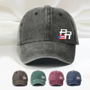 Wholesale Unisex Casual Simple Style Streetwear National Flag Curved Eaves Baseball Cap