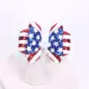 Wholesale Sweet Bow Tie Hairpin In Pu Leather, Perfect Hair Accessory For Summer And Independence Day