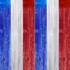 Wholesale 75th National Day Shiny Rain Curtain Tassel Decoration Customizable Decorative Ribbon Party Decoration American Festival Supplies