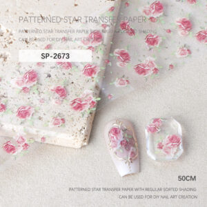 Palace rosa multiflora transfer paper (SP-2673)