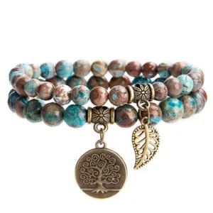 Blue Pattern Bracelet