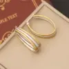 Wholesale PVD Coated 18K Gold Real Gold Plated Round Stainless Steel Modern Style Waterproof Non Tarnish Earrings