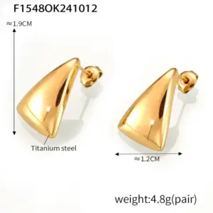 F1548-Gold Earrings