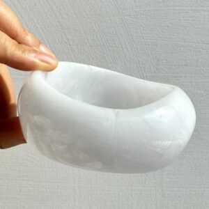 White smudge
