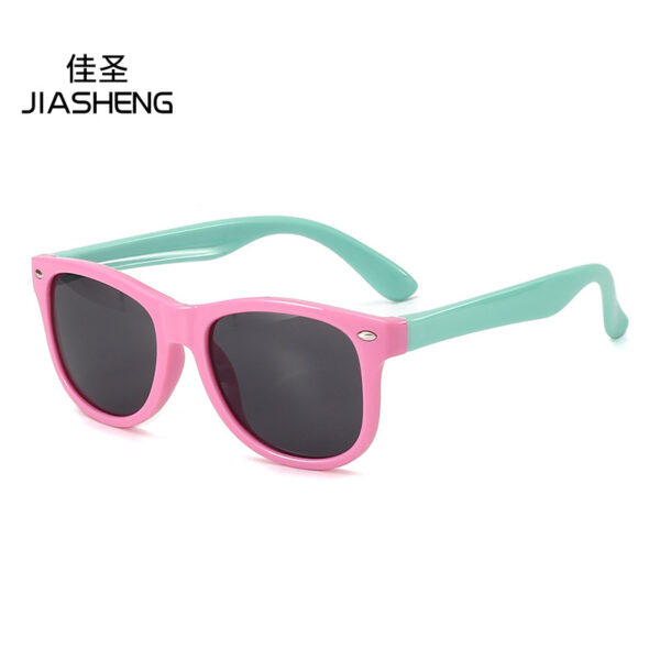 oly-0535b49d60eebe91079b2cadc0dcc6df Wholesale children's silicone sunglasses fashion mi nail catwalk sunglasses color matching men's and women's baby sun protection glasses