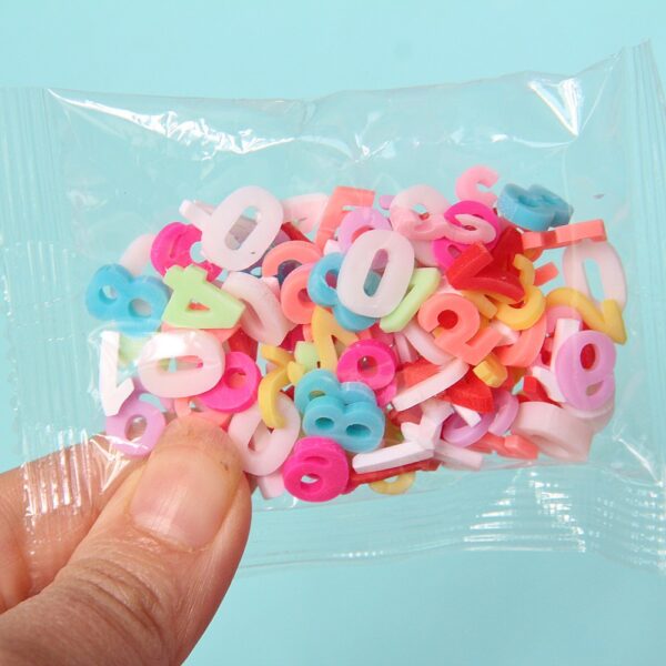 oly-0541ce80d508810efb92f5574f7c0ccd Wholesale Pack 10g Soft Pottery Sliced Chocolate Silk Food Play Cake Sugar Grain Decoration DIY Cream Gel Nail Art Accessories