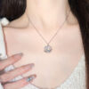 Wholesale Original Design Cosmic Planet Necklace Female Temperament Fashion Internet Celebrity Commuting Stainless Steel Clavicle Chain Wholesale Tide