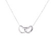 oly-05ae0eea60d01bb39631f1f9168fb560 Wholesale fashion simple stainless steel vacuum plating cross chain love lettering necklace Valentine's Day gift