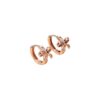 Wholesale trend summer flash diamond bow summer cherry earrings all-match daily commuter ladies earrings