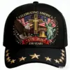Wholesale Men's Eagle Baseball Cap With Curved Brim Featuring UV Protection, Made Of Polyester With Printing Design