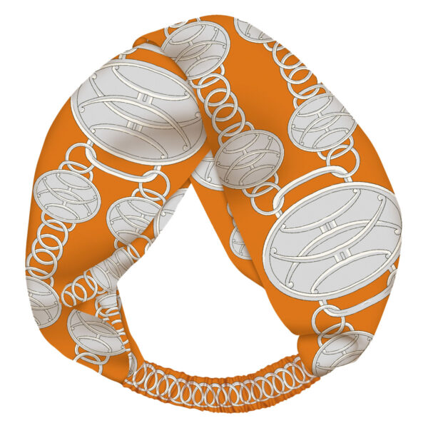 oly-05cb41b2e59f33043bd3e870b4963eaf Wholesale Headscarf Versatile Cross Headband Imitation Silk Adjustable Heart-Shaped Elastic Printed Hair Accessories for Women with High-End Feel