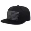 Wholesale American Flag Outdoor Hip-Hop Women Flat Brim Hat In Polyester With Printing, Adult Cap