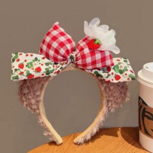 Wholesale Paradise Photo Headband Mickey Minnie Party Birthday Hat Headband Valentine's Day Headwear Hair Accessories Adult Children Hair Card