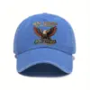 Wholesale Men's Retro Baseball Cap With Curved Brim Featuring Breathable Printing Design
