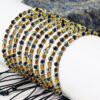 oly-0638a6e10807924feb135cc7f297b633 Wholesale Hand-woven Simple Geometric Crystal Bracelet Hand Beaded Children's All-match Golden Super Flash DIY Hand Rope