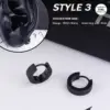 oly-063e210c0c8503146d120523530a49a5 Wholesale Gothic Punk Style Stainless Steel Cross Snowflake Earrings Unique Personality Piercing Jewelry Unisex Dark Theme Ear Rings