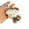 oly-065048c5c8321817f12ad18368e06fd2 Wholesale Leopard Pendant Plush Cute KT Love Bag Pendant Miu Style Student Girl Heart Keychain