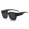 Wholesale Shake Tone Glasses Myopia Sunglasses Polarized Anti-UV Strong Light Large Frame Sunglasses Men's Clip Women's Driving Glasses