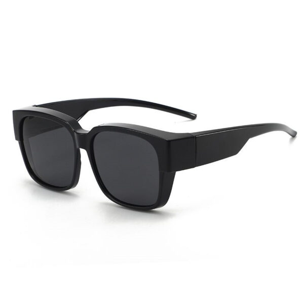 Wholesale Shake Tone Glasses Myopia Sunglasses Polarized Anti-UV Strong Light Large Frame Sunglasses Men's Clip Women's Driving Glasses