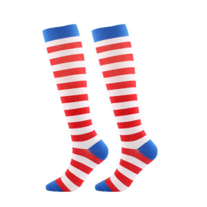Red and white stripes / XXL (above 45 yards)