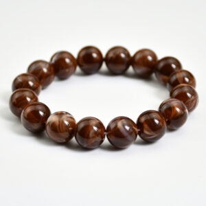 B1693-Y12 Tiger Eye Cafe / Handmade beaded