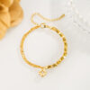 oly-06c971b9b13fd3eca0a61d0722653b1a Wholesale Broken Gold Bracelet Women's Entry Luxury Niche High-end Sense Exquisite Bracelet Design Girlfriend Gift