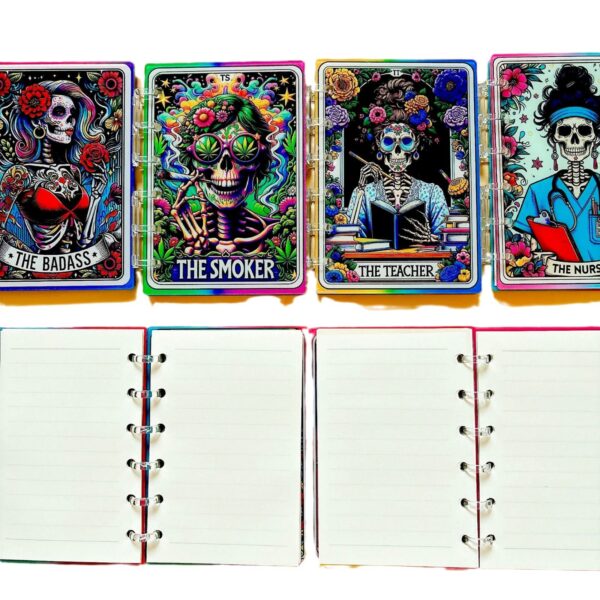 Wholesale Skull Tarot Series TK Explosions Acrylic Notebook Handbook Exquisite Loose-leaf Book A7A5