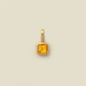 November Pendant-Gold