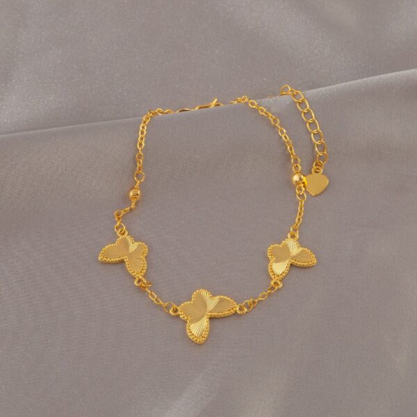oly-073f75e399b6b1bf55effd8b7a1bee56 Wholesale Gold Double-Sided Butterfly Bracelet for Women, Niche Design, Light Luxury, High-End, Versatile and Exquisite Hand Jewelry