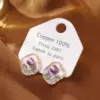 Wholesale Natural Freshwater Pearl Leaf Earrings Gold Plated Copper True Golden Court Style Fashion Retro Luxury Sensation Earrings