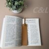 Wholesale explosion personalized leather bookmark customizable laser bookmark reading enthusiasts bookmark