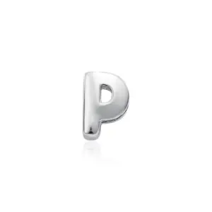 Silver Letter P