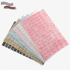 Wholesale Pointed Bottom Rhinestone with Pearl Double-Sided Tape Square Diamond Piece DIY Pen Clothing Diamond Manicure Table Pillow Cushion