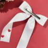 oly-07feea6cb2a4302ed05f1955233a509a Wholesale Valentine's Day Red Love Bow Ribbon Hair Clip Sweet Girl Cute Back Head Clip Fashion Hair Accessories