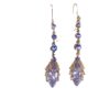 oly-0810041ec56071753114ab2b9ea81dbc Wholesale style purple diamond leaf earrings women's light luxury niche design high temperament earrings