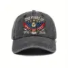 Wholesale Retro United States Baseball Cap With Curved Brim, Breathable Design Featuring Printing Craft, Perfect For America's 250th Anniversary