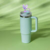 Wholesale Valentine's Day Shiny Love Straw Cap Resin Accessories Creative Cartoon Silicone Dust Plug Water Cup Straw Cover Decoration