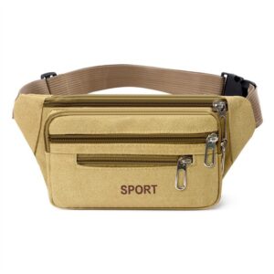 New sports thickened buckle bag 5 pull-khaki