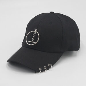 Inverted T iron ring Black / Adjustable