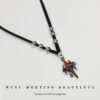 oly-08e7f0c90d7f30ff27238f7dc73e1ca0 Wholesale Diablo Style Liquefied Star Mans Men's Necklace Hip Hop Style Necklace Woolen Chain Niche Design High-grade Female Clavicle Chain
