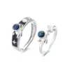 oly-0903704873a621cc12fb2e975972e848 Wholesale Fashion Astronaut Copper Inlay Artificial Gemstones Rings 1 Piece