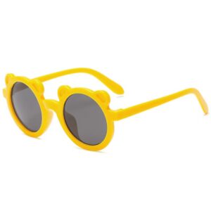 (Bear) yellow frame gray slice