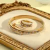 Wholesale PVD Coated Real Gold Plated 18K Gold Nail 304 Stainless Steel Casual Modern Style Simple Style Waterproof Non Tarnish Jewelry Set
