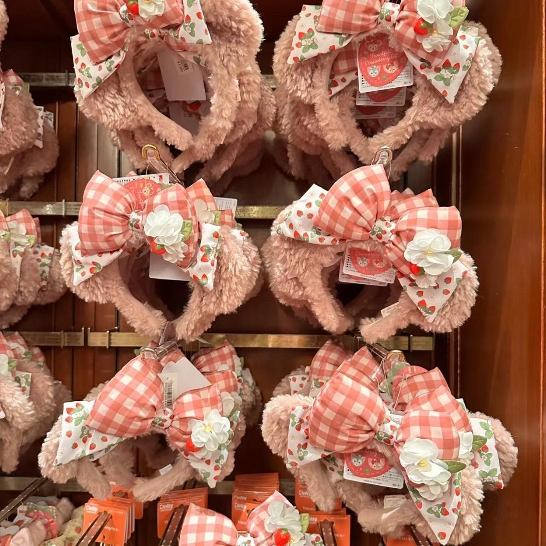 Wholesale Hand-made version of spring limited Dijia strawberry valentine's day series hairband cute girl heart gift for girls