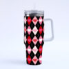 oly-09a952941b0d4ddeac8daaac45044dce Wholesale car cup love valentine's day ice bully cup gift tumbler 40oz large capacity ladies thermos cup