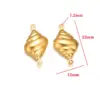 Wholesale Stainless Steel Hollow Double Hole Pendant DIY Jewelry Pendant Beading Material Pentagram Necklace Connector Accessories